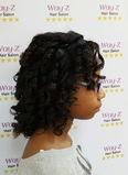 Girls Curly Hair Style